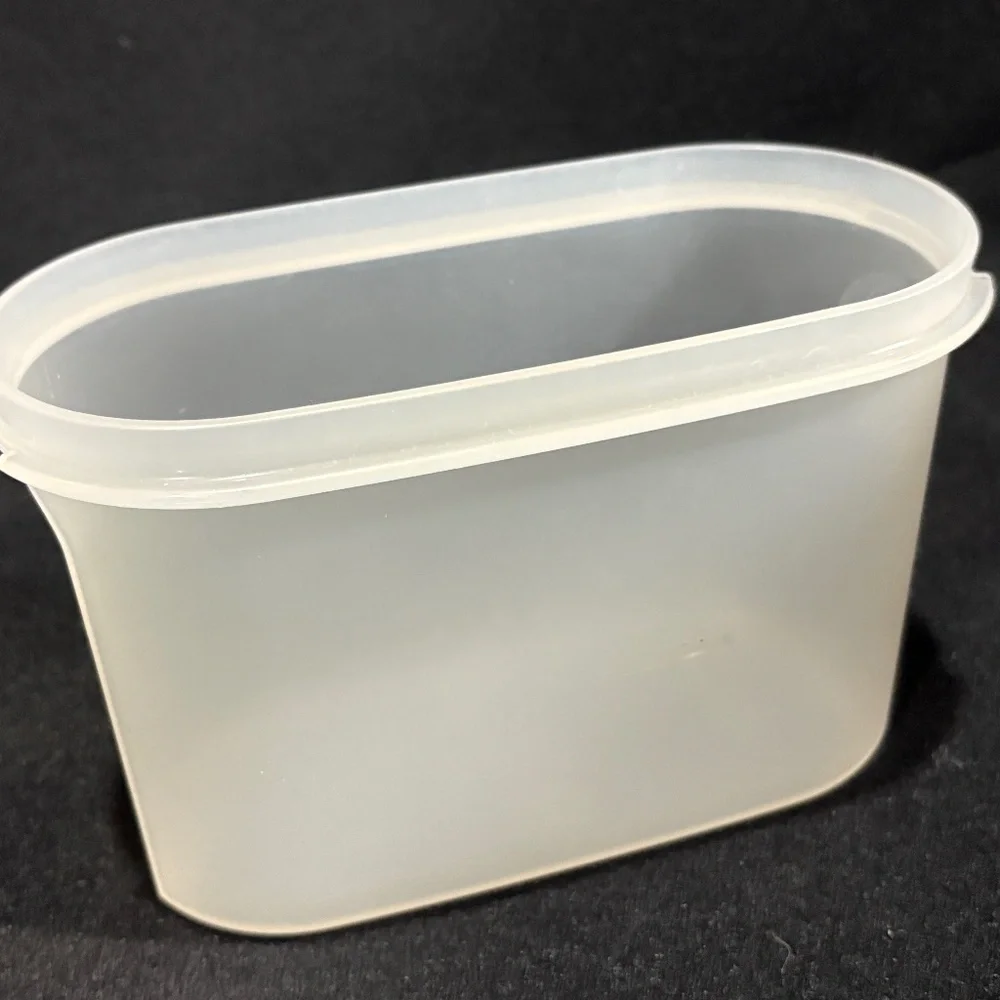 Vintage TUPPERWARE Clear Storage 4 3/4 Cup Clear Container #1512 Only